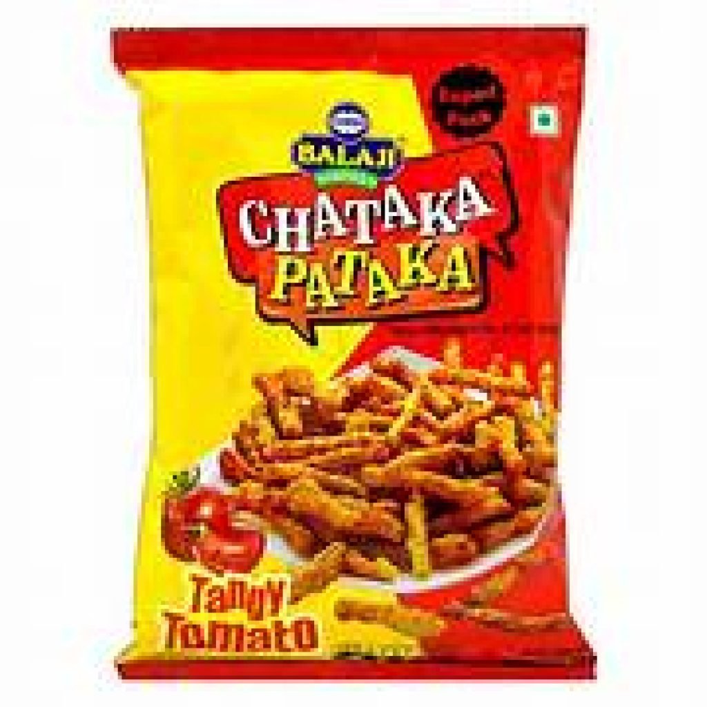 BALAJI TANGY TOMATO CHATAKA 65GM