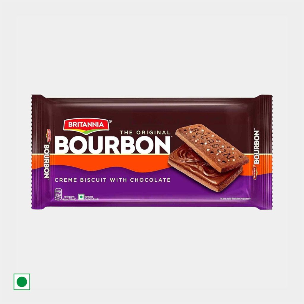 BRITANNIA BOURBON BISCUITS 97GM
