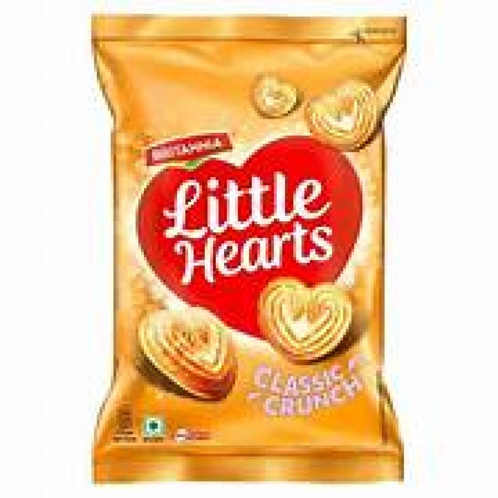 BRITANNIA LITTLE HEARTS 70GM