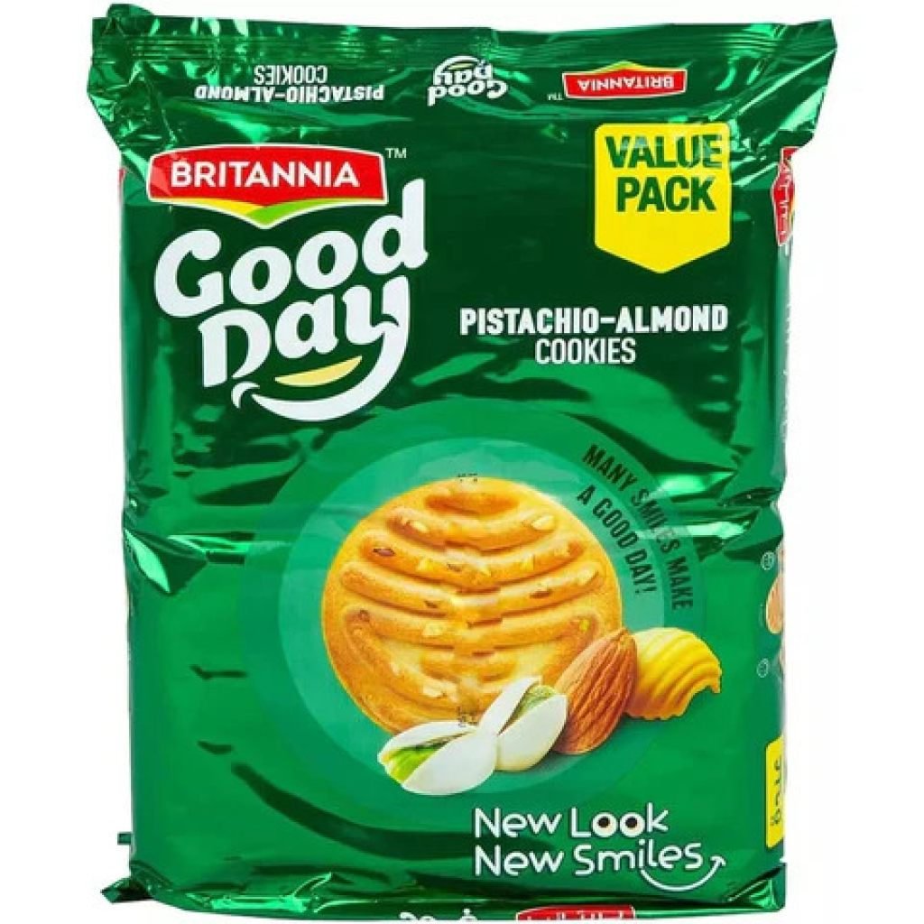 BRITANNIA PISTA GOODDAY BISCUITS 600GM
