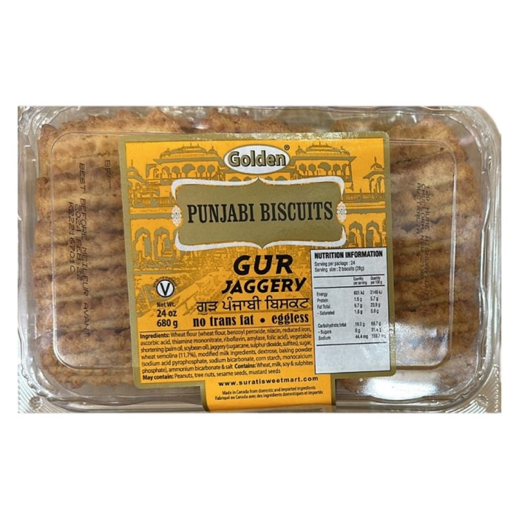 GOLDEN GUR PUNJABI BISCUIT 680GM