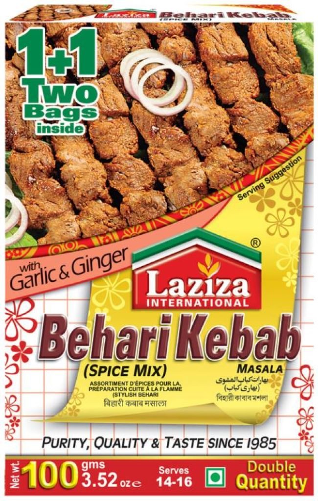 LAZIZA BEHARI KEBAB 100GM