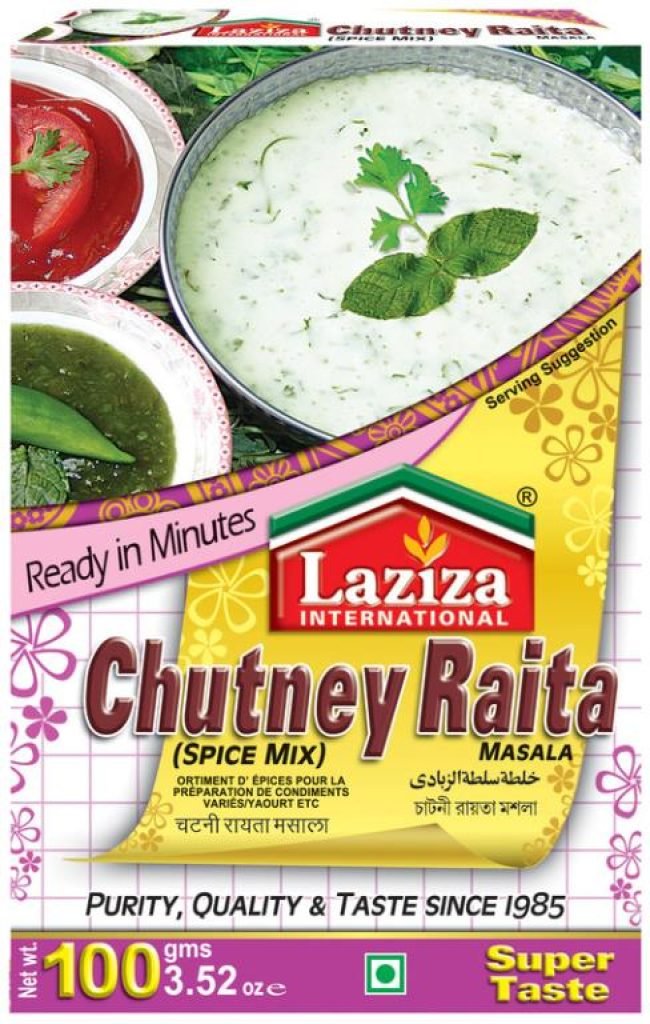 LAZIZA CHUTNEY RAITA 100GM