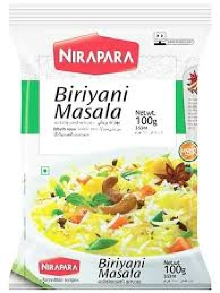 NIRAPARA BIRIYANI MASALA 100GM