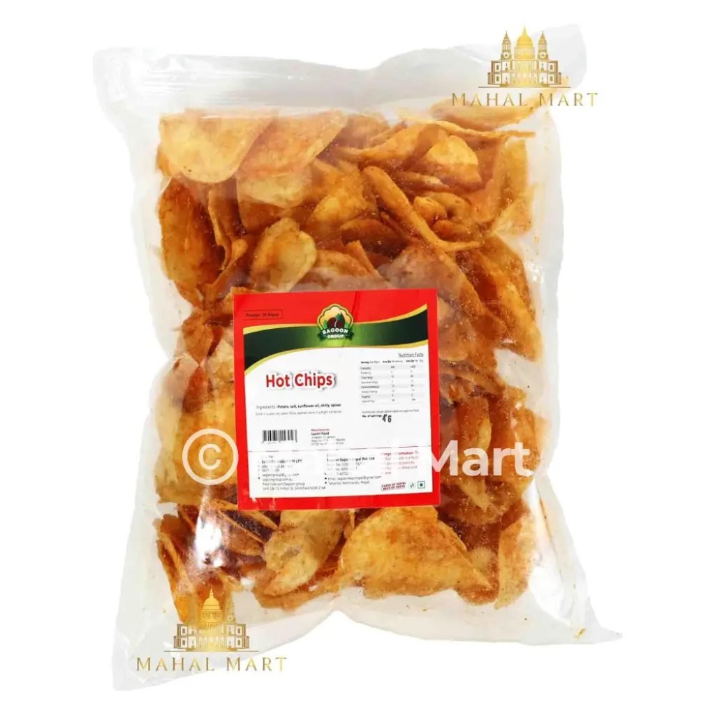 SAGOON HOT CHIPS 200GM