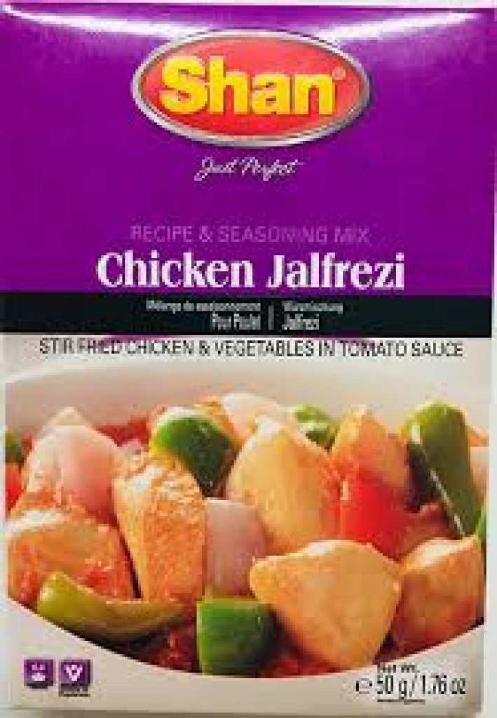 SHAN CHICKEN JALFREZI 50GM