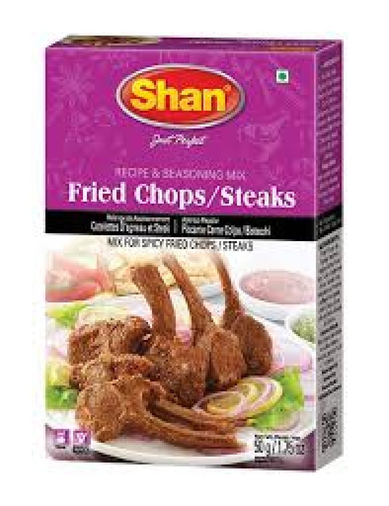 SHAN FRIED CHOPS STEAKS 50GM