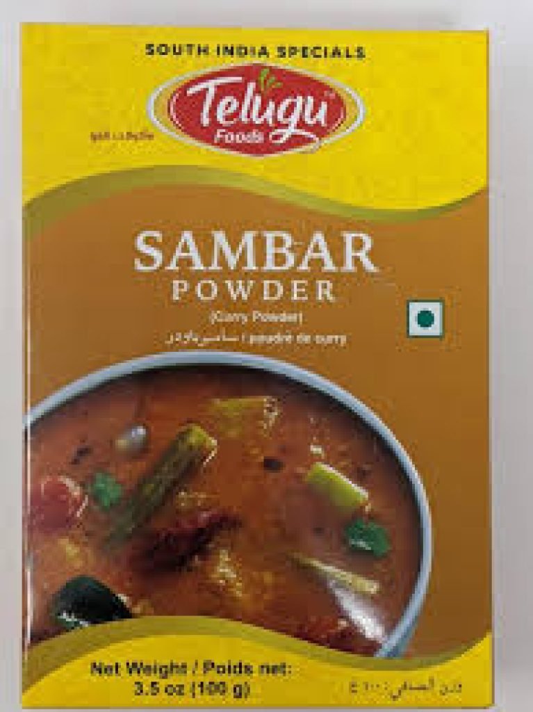 TELUGU SAMBAR POWDER 100GM